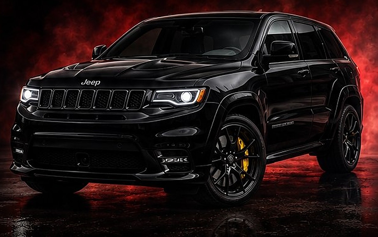 Jeep Grand Cherokee Trackhawk, чёрный